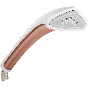 Black Decker Garment Steamer with Single Adjustable Pole & Hanger, 1600 W, 5 Stage, 1.7 L, Auto Shut Off, Rose Gold Black GST1600 B5, 2 Years Warranty