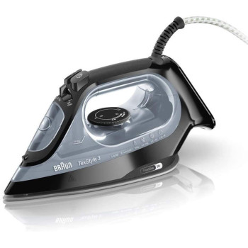 Braun TeXStyle Steam Iron, Black, Si 3055 Bk. Min 1 year manufacturer warranty