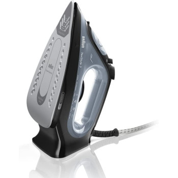 Braun TeXStyle Steam Iron, Black, Si 3055 Bk. Min 1 year manufacturer warranty