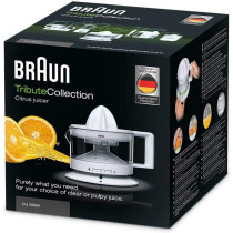 Braun Juicer, White, 350 Ml, Cj 3000 Min 1 year manufacturer warranty