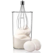 Braun Hand Blender MultiQuick 3 700W with 600ml BPA free Beaker, 1.25L Jar Blender Chopper, Coffee & Spice Grinde