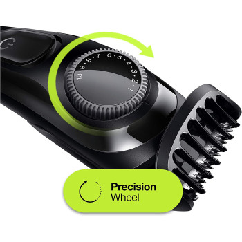 Braun BT 3222 Beard Trimmer and Hair Clipper for men, 20 Length Settings, Black