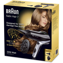 Braun Satin Hair 7 HD730 Hair Dryer With Diffuser And IONTEC Technology