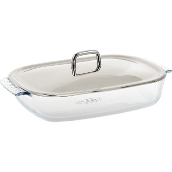 Chef Inox Food Warmer, K570, Silver Clear, Glass Stainless Steel