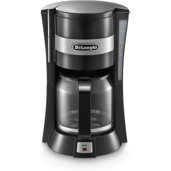 De'Longhi Powder Filter Coffee Machine, Black, Icm15211, 1 Min 1 year manufacturer warranty
