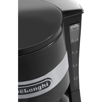 De'Longhi Powder Filter Coffee Machine, Black, Icm15211, 1 Min 1 year manufacturer warranty