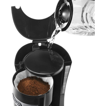 De'Longhi Powder Filter Coffee Machine, Black, Icm15211, 1 Min 1 year manufacturer warranty