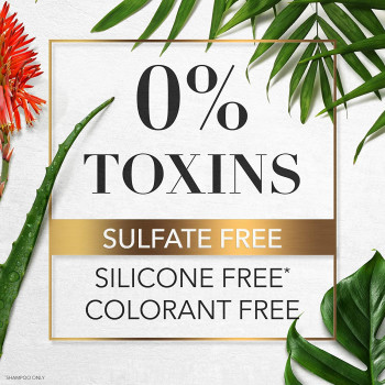 Herbal Essences Sulfate Free Potent Aloe Bamboo Shampoo & Conditioner For Dry Hair And Frizzy Hair, 400 ml