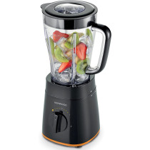 Kenwood Blender 500W Smoothie Blender Smoothie Maker 1.5L With Multi Mill Grinder Chopper , Ice Crush Function Blp15.150Bk Black