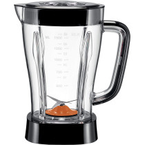 Kenwood Blender 500W Smoothie Blender Smoothie Maker 1.5L With Multi Mill Grinder Chopper , Ice Crush Function Blp15.150Bk Black