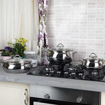 Korkmaz Alfa 9 Piece Cookware Set