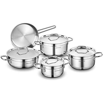 Korkmaz Alfa 9 Piece Cookware Set
