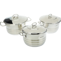 Korkmaz Astra Optimum 6Pc 24 26 28Cm Cookware Set