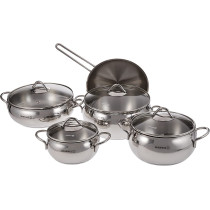 Korkmaz Tombik 9 Pc Cookware Set