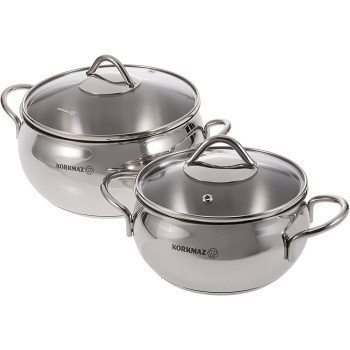 Korkmaz Tombik 9 Pc Cookware Set