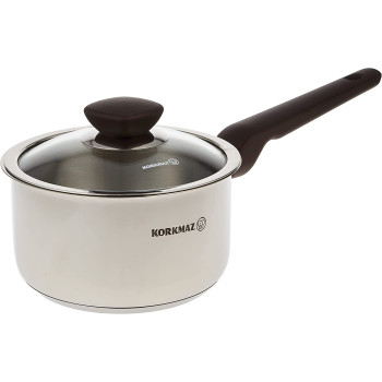 Korkmaz Kappa Saucepan 16X9cm 1.8L, Silver, A1696