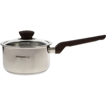 Korkmaz Kappa Saucepan 16X9cm 1.8L, Silver, A1696