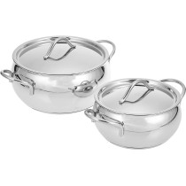 Korkmaz Tombik Xl 11Pc Cookware Set, Silver, A1806