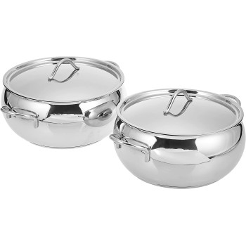 Korkmaz Tombik Xl 11Pc Cookware Set, Silver, A1806