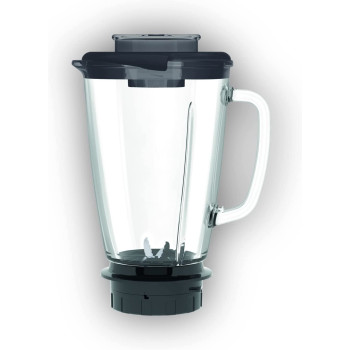 Moulinex Blendforce 2, Plastic And Glass Jar Grinder Accessory, 600W, Black, Lm42R827 Min 1 year manufacturer warranty
