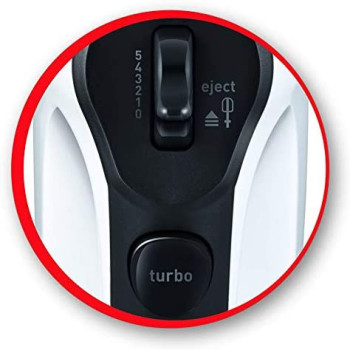 Moulinex Quickmix Hand Mixer, 300 Watts, White, Hm311127 Min 1 year manufacturer warranty