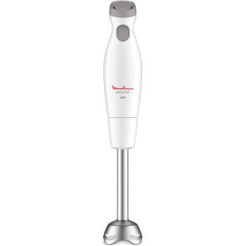 Moulinex Easy Chef Hand Blender With 800 ml Beaker, 450W, White, Plastic Stainless Steel, Dd451127 Min 1 year manufacturer warranty