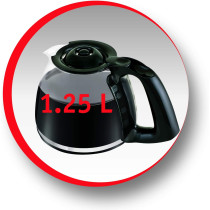 Moulinex Subito Black Filter Coffee Machine Fg370827 Min 1 year manufacturer warranty