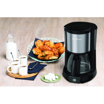 Moulinex Subito Black Filter Coffee Machine Fg370827 Min 1 year manufacturer warranty