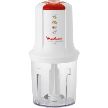 Moulinex Multi Moulinette 500 Ml Chopper, 400 Watt, White, Plastic Glass, At711161 Min 1 year manufacturer warranty