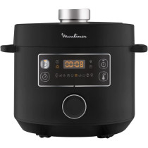Moulinex Turbo Cuisine Electrical Pressure Cooker, 5 Litre, 915 1090W, Black, Ce753827 Min 1 year manufacturer warranty