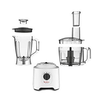 Moulinex Easy Force 1.8 Liter And 2.4 Liter Bowl Capacity Food Processor With 6 Attachments And 25 Different Functions