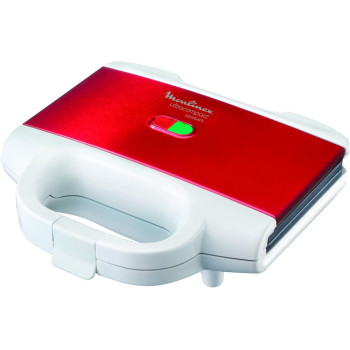 Moulinex Sandwich Maker, perfect for sandwiches, paninis, all breads, red color, SM156843