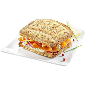 Moulinex Sandwich Maker, perfect for sandwiches, paninis, all breads, red color, SM156843