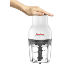Moulinex Multimoulinette Essential 400 ML Chopper, 300 Watts, White, Plastic, Dj520127 Min 1 year manufacturer warranty