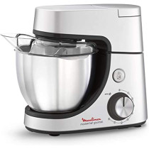 Moulinex Masterchef Gourmet Kitchen Machine, 1100 Watts, Silver, Plastic Stainless Steel, Qa513D27 Min 1 year manufacturer warranty