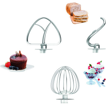 Moulinex Masterchef 4.8 Litre Kitchen Machine, White Silver, Stainless Steel Plastic, Qa150127 Min 1 year manufacturer warranty