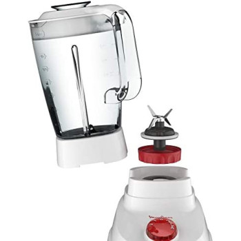 Moulinex Superblender 1.75 Litre Blender With 2 Attachments, 700 Watts, White, Plastic, Lm207127 Min 1 year manufacturer warranty