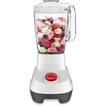 Moulinex Superblender 1.75 Litre Blender With 2 Attachments, 700 Watts, White, Plastic, Lm207127 Min 1 year manufacturer warranty