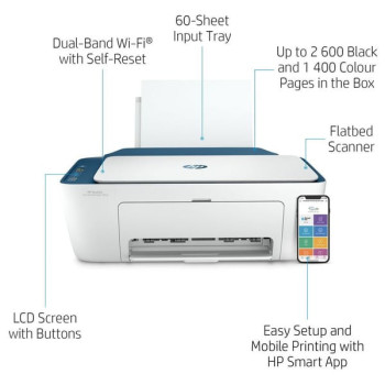 HP DeskJet Ink Advantage Ultra 4828 Printer Wireless Print Scan Copy Print upto 2600 black or 1400 color pages 25R76A