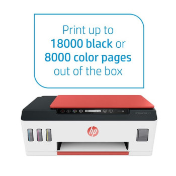 HP Smart Tank 519 Wireless AllinOne Print Scan Copy All In One Printer Print up to 18000 black or 8000 color pages 3YW70A