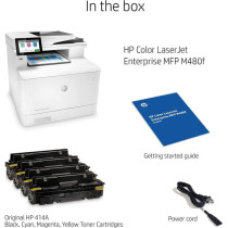 HP Color LaserJet Enterprise M480f Multifunction Duplex Printer 3QA55A