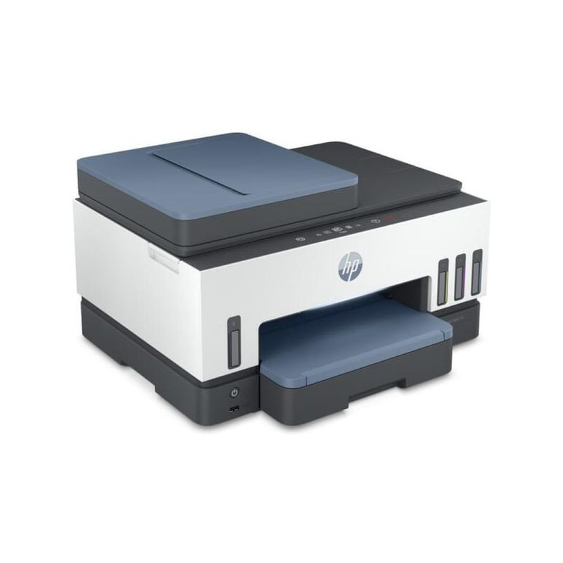 HP Smart Tank 795 Printer Scan Copy Fax Duplex Printing Auto Feeder Print up to 18k black or 8k color pages White&Blue 28B96A